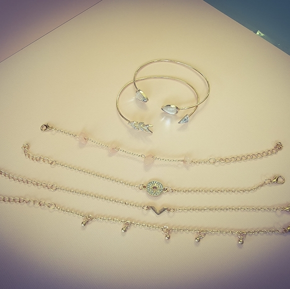 Stack-able bracelet set - Picture 2 of 7